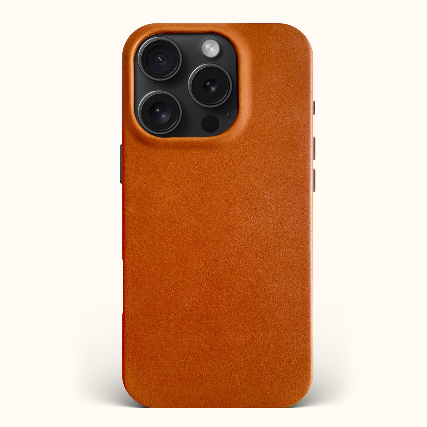 ★DESIGN SKIN★ iPhone 16 Pro MagSafe Full Cover Case Brown IPhone Leather Case | Magsafe | iPhone 16 Pro Max | iPhone