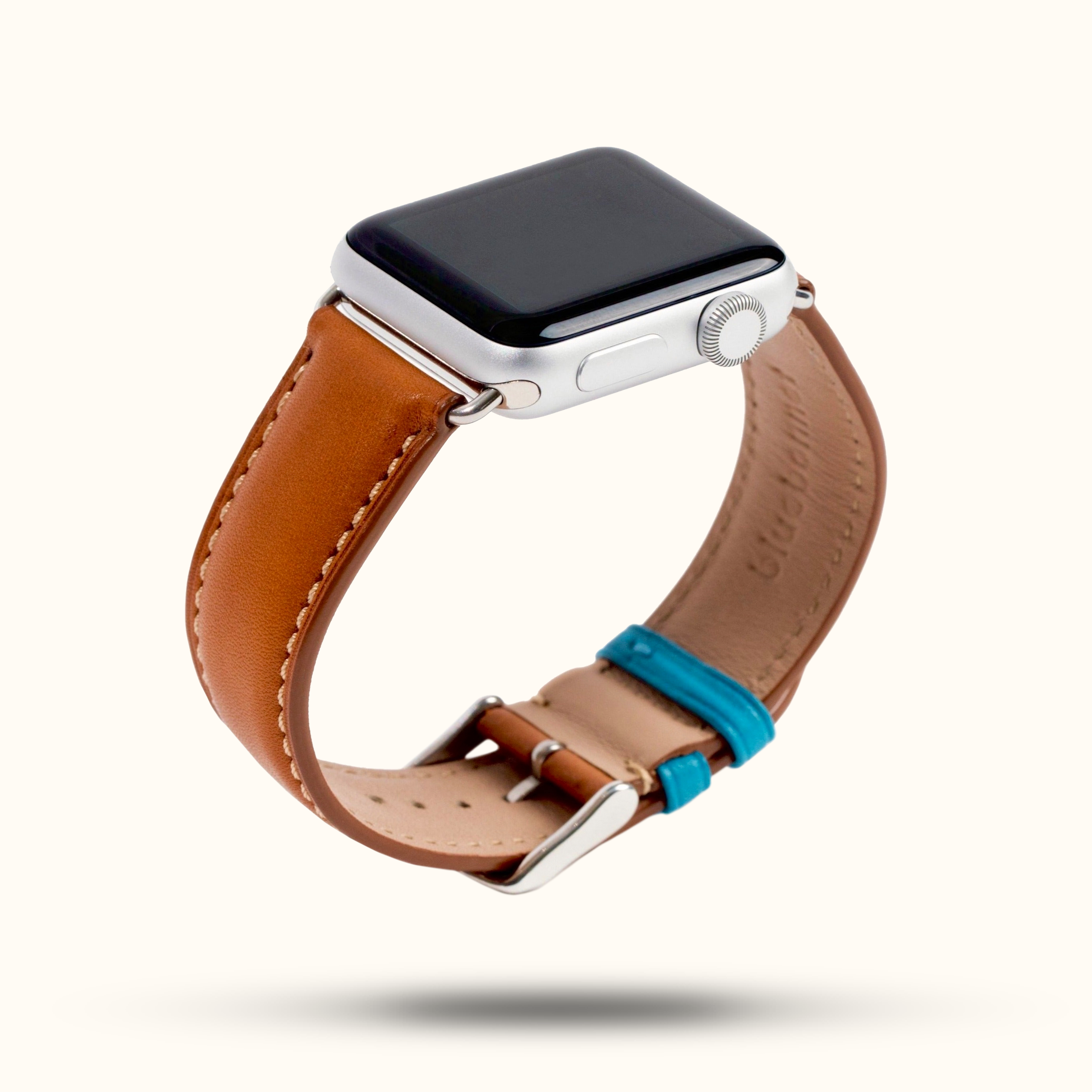 Luxury Brand Wrist Watch Band Leather Strap For 38/42mm Apple