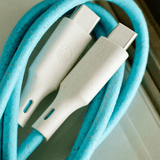 Quick Charging USB-C to USB-C Cable Phone Charger 4 ft | Bluebonnet