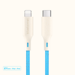 USB-C to Lightning Cable Phone Charger 4 ft | Bluebonnet