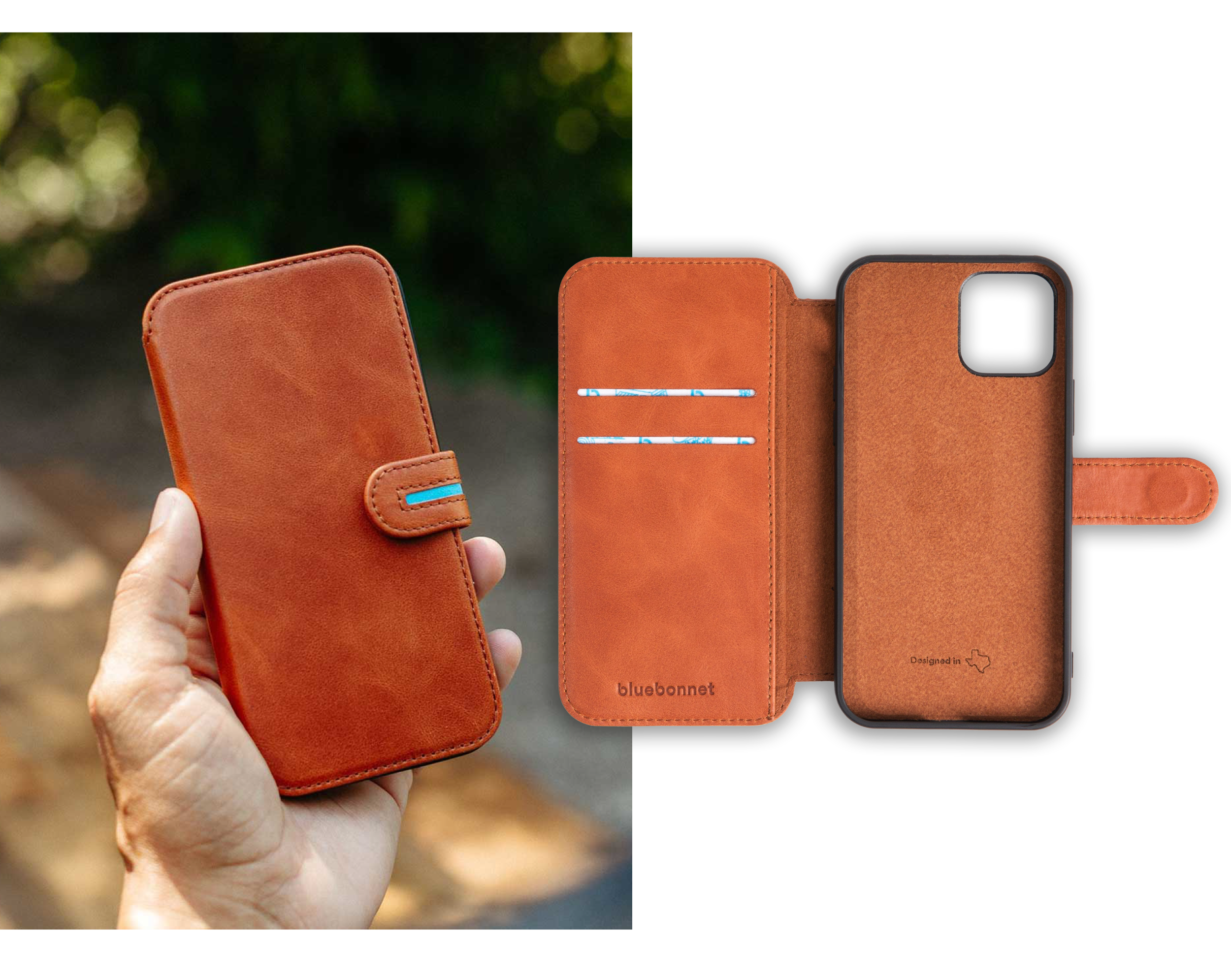 Leather Wallet Iphone 12 Magsafe Folio Case Executive Leather