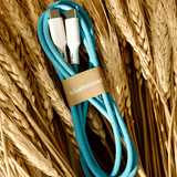 Sustainably Made USB-C to USB-C Cable Phone Charger 4 ft | Bluebonnet