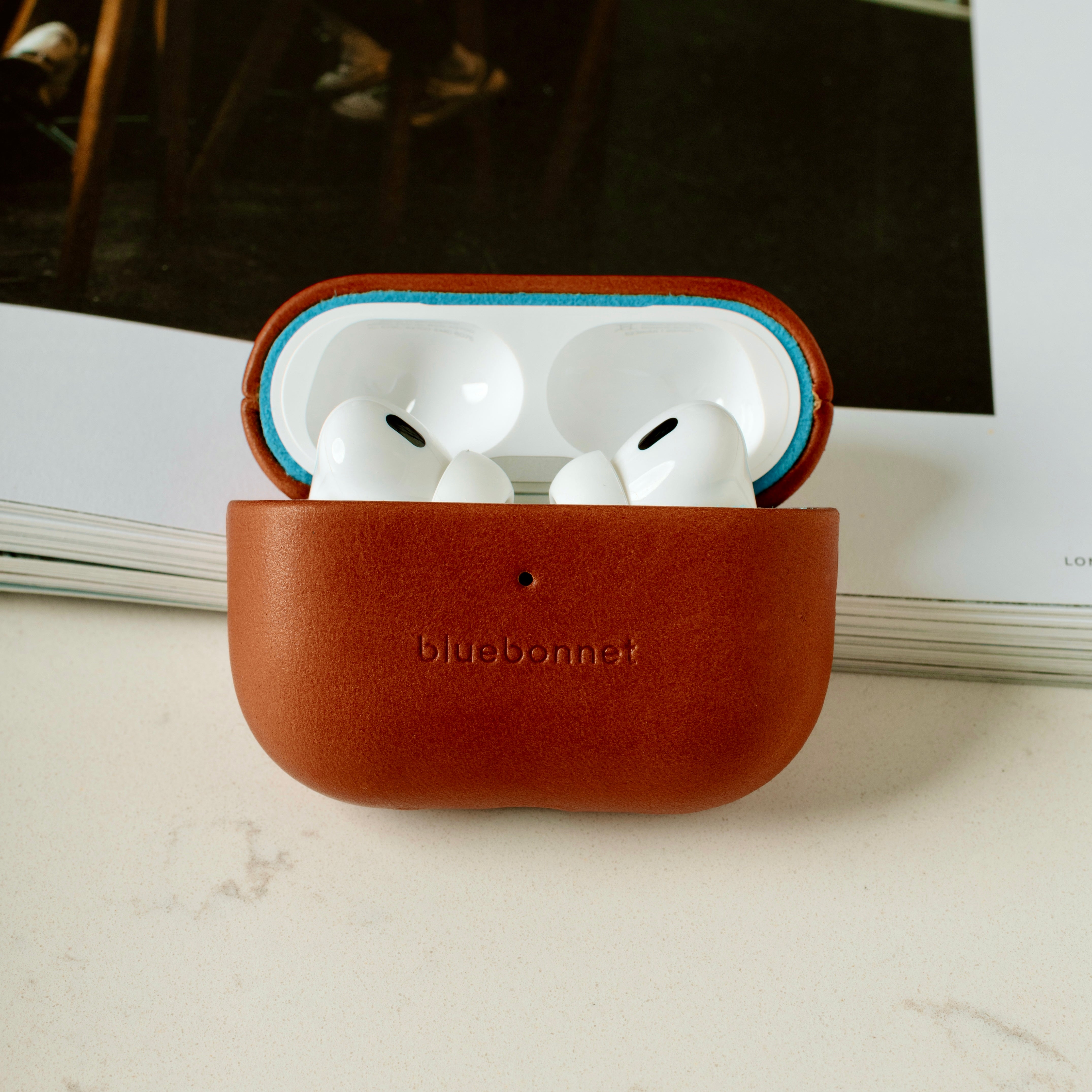 The Companion Leather AirPods Pro (1st & 2nd Gen) Case - Saddle