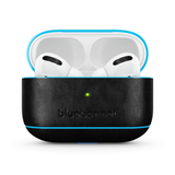 Black Leather AirPods Pro Case (Wireless Charging) | Bluebonnet