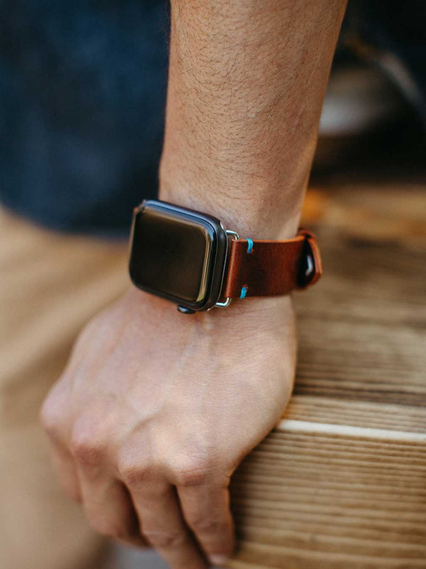 Leather Apple Watch Band – Firefly Boutique